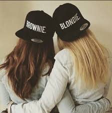 This chewy blondie is still plenty chocolatey, thanks to the chips on top. Every Blondie Needs A Brownie By Her Side On We Heart It