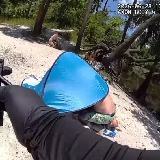 Harrowing bodycam vid shows cop rushing to scene in desperate bid to help  hiker, 31, after 'death roll' alligator attack