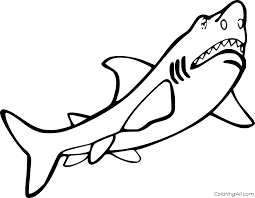 You can use our amazing online tool to color and edit the following great white shark coloring pages. Great White Shark Coloring Pages Coloringall