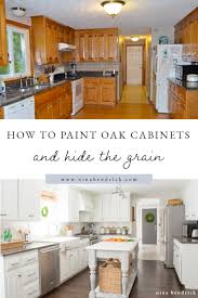 Some painters argue that the amount of time spent masking and spraying a kitchen ends up taking the same amount of time as brushing and rolling, but that. How To Paint Oak Cabinets And Hide The Grain Step By Step Tutorial