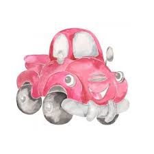 Watercolor Cute Cartoon Pickup Clipart Auto Automobile Baby Png And Vector With Transparent Background For Free Download In 2020 Cute Cartoon Cartoon Clip Art