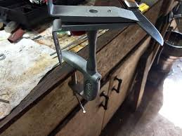 Hold the knife with your other hand (with the edge facing away from you) and bring the corner of the sharpener to the serration. Lansky Sharpener Stand Tools And Tool Making Bladesmith S Forum Board