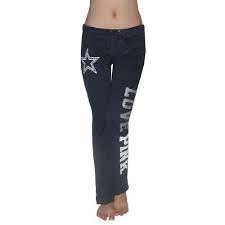 Pink Victoria S Secret Womens Nfl Dallas Cowboys Fall Winter Cotton Sleepwear Pajama Pants Dar Cotton Sleepwear Dallas Cowboys Outfits Outfit Accessories