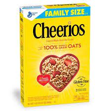 Cheerios Whole Grain Oats Gluten Free Breakfast Cereal 18 Oz Walmart Com Healthy Cereal Brands Healthy Cereal Healthy Cereal Breakfast