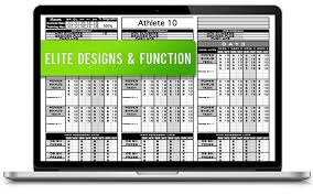 Professional workout template format excel, word and pdf, is a complete schedule sheet for the gyms and much physical training center likes where karate yoga and many other physical activities … Excel Training Designs Fast Easy Affordable