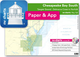 Nv Charts Reg 5 2 Chesapeake Bay South Tangier Sound Delmarva Coast To Norfolk