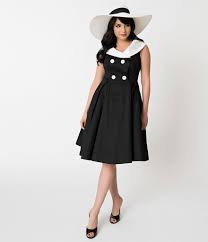 Black After Five Dresses Barbie X Unique Vintage Black Cotton After Five Swing Dress Vintage Outfits Womens Vintage Dresses Vintage Fashion