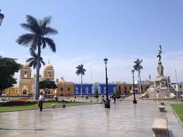 Trujillo map by openstreetmap project. Trujillo Peru Surfing Sandboarding Ancient Ruins Hairless Dogs