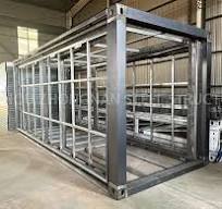 Prefab Container House Steel Frame Structure for Aluminium ...