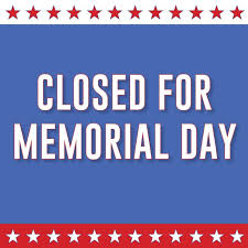 When is memorial day in other years? Close For Memorial Day Sign 2021 Printable Symbol Templates