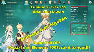 Apr 19, 2021 · eagle eyed genshin impact fans found something interesting in the latest special program highlighting everything coming to the game in patch 1.5. Build Full Dps Traveler Lumine Dps Anemo Tier Sss Terganas Genshin Impact Indonesia Youtube