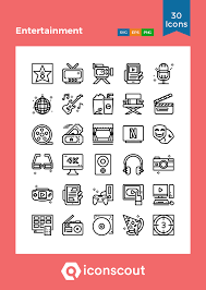 Download Entertainment Icon Pack Available In Svg Png Eps Ai Icon Fonts Icon Pack Line Icon Save Energy Poster