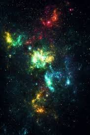 سديم الفضاء الملون الخلفية تحميل إلى هاتفك النقال من Phoneky