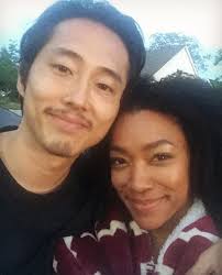 sonequa martin green husband baby sasha dies twd empire bbk sonequa martin green talking to the dead steven yuen sonequa martin green husband baby