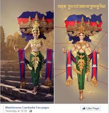 Official top 16 miss universe 2020 april edition #missuniverse2020. Miss Cambodia S National Costume For Miss Universe 2018 Cambodia Expats Online Forum News Information Blog