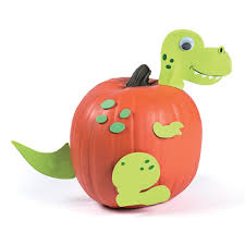 T Rex Dinosaur Pumpkin Decorating Kit 19 Piece By World Market Pumpkin Decorating Kits Pumpkin Decorating Pumpkin Halloween Decorations