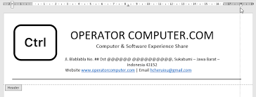 Pada artikel sebelumnya, saya sudah menulis tentang cara membuat kop surat yang baik dan rapi. Cara Membuat Kop Surat Otomatis Muncul Di Halaman Word 2016