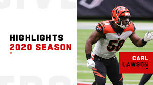 He was, however, among the league leaders in producing hits on the quarterback. Cincinnati Bengals Defensive End Carl Lawson Highlights 2020 Season