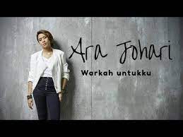 Lirik warkah untukku ara af2016. Ara Johari Warkah Untukku Lirik Ajl32 2018 Youtube