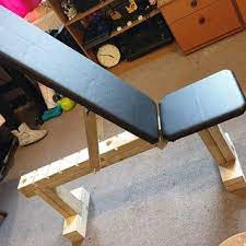 Weight Bench 5 Position Flat Incline Doubles As Patio Bench Diy Gym Diy Gym Equipment Weight Benches