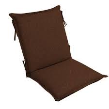 Patio Cushion Ideas Hampton Bay Cayenne Ikat High Back Outdoor Chair Cushion The Home Depot Outdoor Chair Cushions Patio Cushions Chair Cushions