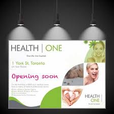 Design The Retail Hoarding For An Innovative New Health In 2020 News Health Wellness Clinic Health And Wellness