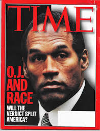 TIME Magazine 1995 OJ SIMPSON Nicole Brown BML Blank Mail Label EXC/MINT-  NrMINT