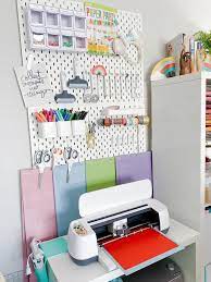 This is the first of a series of ccr tutorials. Great Ways To Organize Your Cricut Supplies Cricut Craft Room Craft Room Office Craft Room Organization