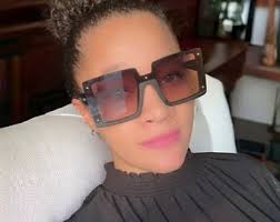 Yeshua Fashion Large Square Sunglasses for Women