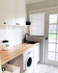 Kaboodle Kitchen On Instagram Flashback Friday To When Ourgisbornehome Completed This Stunn Modern Laundry Rooms Laundry Room Renovation Laundry Room Design