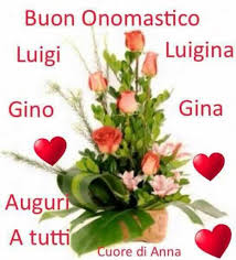 Buon Onomastico Buon Onomastico Onomastico Gin