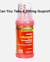 Can You Take 4 200mg Ibuprofen Can You Take 4 200mg