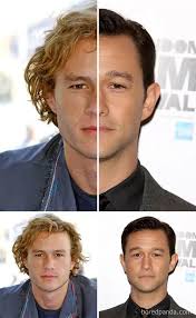 These 10 Photos Of Celebrity Lookalikes Stitched Together Will Make You Do A Double Take Joseph Gordon Levitt Movies Joseph Gordon Levitt Joseph Gordon