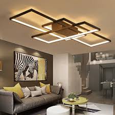 So if your room measures 10' x 14' the diameter of the fixture should be about 24. Best Selling Modern Style Acrylic Led Ceiling Light Square Living Room Lighting Eur 140 57 Picclick It