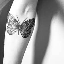 Black And Grey Butterfly Black Butterfly Tattoo Butterfly Tattoo Designs Butterfly Tattoo