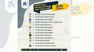 Ini Daftar 100 Universitas Terbaik Nasional 2019 Berdasarkan Data Kemenristekdikti Tribunnews Com Mobile