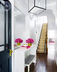 By keeping the floor darker than the walls and staircase, our eyes are immediately drawn upwards towards the lighter areas, giving a sense of more space. 5 Ways To Decorate A Narrow Hallway Shop Room Ideas