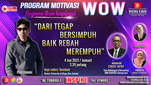 Yang pipih takkan datang melayang yang bulat takkan datang bergolek! Akademi Youtuber Live Wacana Ilmiah Akademi Youtuber Motivasi W O W 22 Dari Tegap Bersimpuh Baik Rebah Merempuh