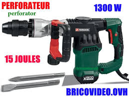 Marteau Perforateur Burineur Parkside Pbh 1500 A1 Lidl Test Avis Prix Notice Et Caracteristiques