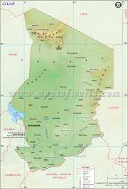 Show your or shared geospatial data on a map, download them or save the map as an image png file. Chad Map