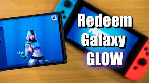 How To Redeem The Fortnite Galaxy Glow Skin Youtube