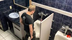 In the Mens Room at the Restaraunt: American Gay Asian Porn