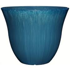 Shop plastic & foam planters at acehardware.com and get free store pickup at your neighborhood ace. Blue Resin Plant Pots Planters The Home Depot