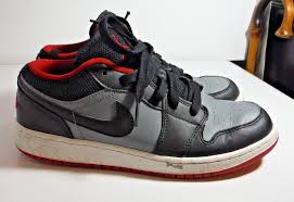 Nike Air Jordan 1 Low Black White Grey Air Jordan 1 Low Bg Black Gym Red Cool Grey 553560 020 Kids Us Sizes 6y Fashion Clothing Shoes Accessories Kidsclothin Boys Shoes Air Jordans Jordan 1 Low