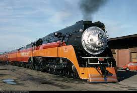 What kind of locomotive is the southern pacific 4449? Sp 4449 Southern Pacific Railroad Steam 4 8 4 At San Francisco California By Bob Krone Steam Trains Photography Scenic Railroads Railroad Photography