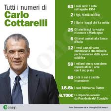 Senza fiducia, ma in carica per gli affari correnti. Tutti I Numeri Di Carlo Cottarelli