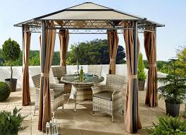 Holz pavillons kaufen, lauben online bestellen. Pavillon Salmon Mit Seitenteilen Pavillons Bader