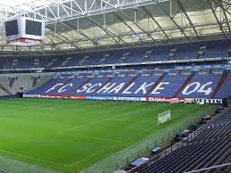 And should be in front of stairwell 9. Bild Ein Gigantisches Stadion Zu Schalke 04 Veltins Arena In Gelsenkirchen