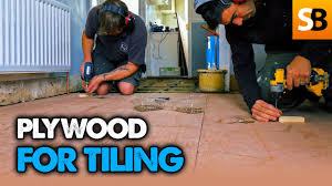 Maybe you would like to learn more about one of these? How To Plywood A Floor For Tiling Youtube