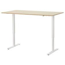 Skarsta Bureau Zit Sta Beige Wit 160x80 Cm Ikea Ikea Desk Unclutter